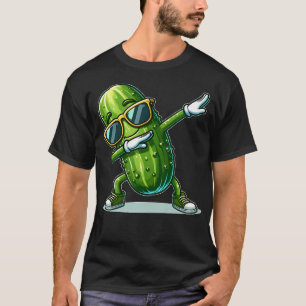 Dabbing Pickle Gurke Humorvoll T-Shirt