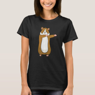Dabbing Pig Grafische Guinea Schweinehalter Pet Ca T-Shirt