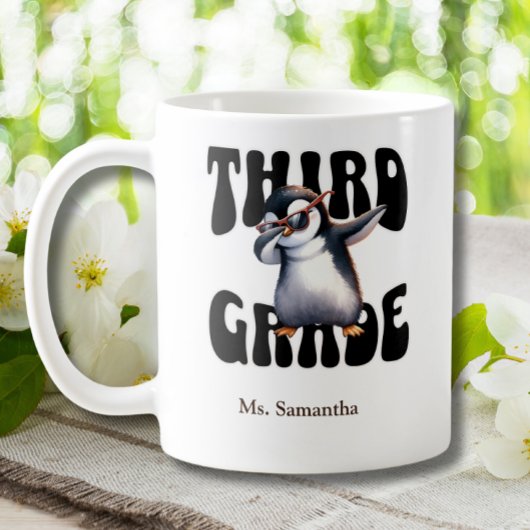 Dabbing Pinguin, Lehrerin für Grundschulen Kaffeetasse