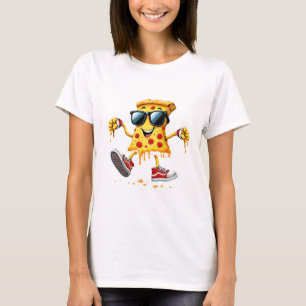 Dabbing Pizza Slice T - Shirt