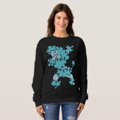 Dabbing Poodle Sweatshirt (Vorne ganz)