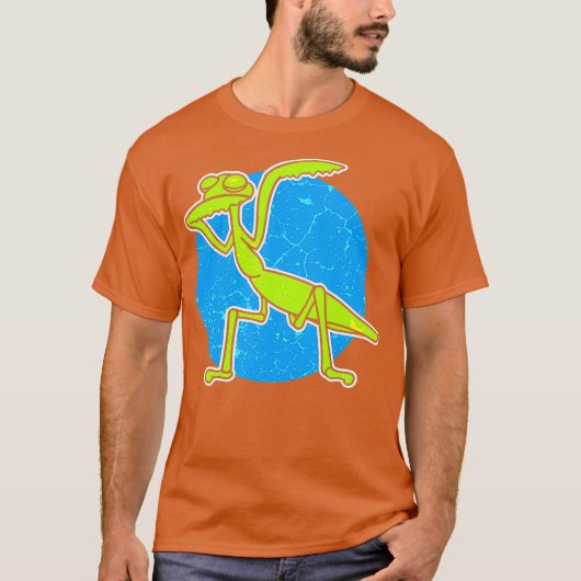 Dabbing Praying Mantis - Funny Dab Bug Shirt (Vorderseite)