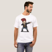 Dabbing Punk – Frecher Cartoon Style T-Shirt (Vorne ganz)