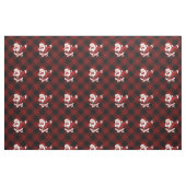 Dabbing Red Kariert Santa Claus | Fun Rustic Buffa Stoff (Fat Quarter (45,7 x 55,9 cm))