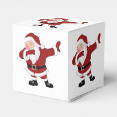 Dabbing Red Santa Claus | Fun Holiday XMAS Spaß Geschenkschachtel (Rückseite)