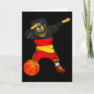 Dabbing Rottweiler Deutschland Jersey Deutsche Ske Karte