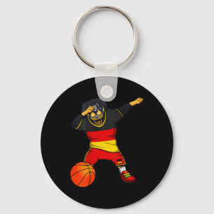 Dabbing Rottweiler Deutschland Jersey Deutsche Ske Schlüsselanhänger