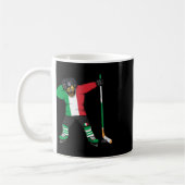 Dabbing Rottweiler Italy Ice Hockey Fans Jersey Wi Kaffeetasse (Links)