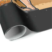 Dabbing Santa Christmas in July Kids Hawaiian Geschenkpapier (Rolleneckpunkt)