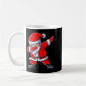 Dabbing Santa Claus Christmas Boys Men Funny Xmas Kaffeetasse (Links)