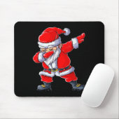 Dabbing Santa Claus Christmas Boys Men Funny Xmas Mousepad (Mit Mouse)