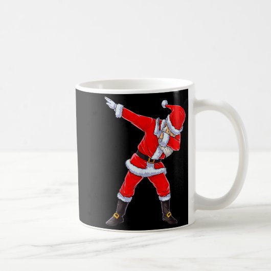 Dabbing Santa Claus Christmas Kids Boys Girls Dab Kaffeetasse (Rechts)