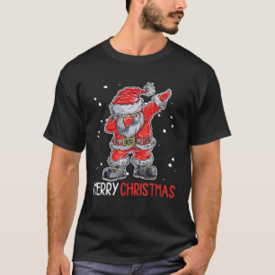 Dabbing Santa Claus Dab Dap Weihnachts T-Shirt