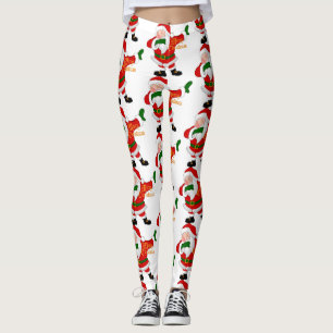 Dabbing-Santa-Claus Leggings
