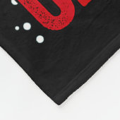 Dabbing Santa Claus Monster Truck Boys Christmas X Fleecedecke (Ecke)