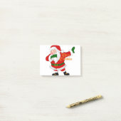Dabbing-Santa-Claus Post-it Klebezettel (Auf Schreibtisch)