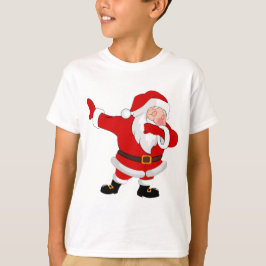 Dabbing Santa Claus Weihnachtsfeiertag Dab Tri-Blend Shirt