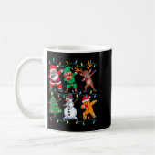 Dabbing Santa Elf Xmas Pjs Christmas Men Girl Yout Kaffeetasse (Links)