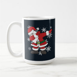 Dabbing Santa Funny Christmas Snow Kaffeetasse