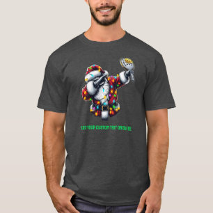 Dabbing Santa Piele Pickleball Sportverein T-Shirt