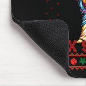Dabbing Santa sagt Six Seven 67 Meme Hässlicher We Mousepad (Ecke)
