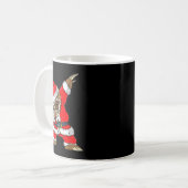 Dabbing Santa Sloth Merry Slothmas Christmas Kids Kaffeetasse (Vorderseite Links)