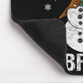 Dabbing Santa Snowman 6 7 Meme Christmas Six Seven Mousepad (Ecke)