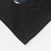 Dabbing Santa Xmas Lights Funny Christmas Men Wome Fleecedecke (Ecke)