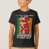 Dabbing Santaclaus All Christmas Night Dab Dance  T-Shirt (Vorderseite)