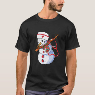 Dabbing Schneemann Weihnachtsmann Christmas Dab Xm T-Shirt
