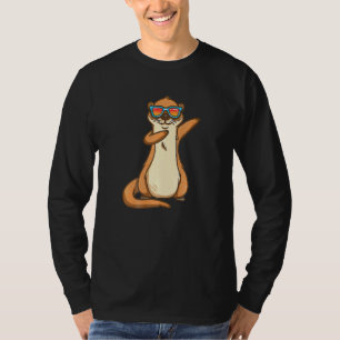 Dabbing Sea Otter Party Kindergarten T-Shirt