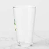 Dabbing Sea Turtle Animal Lover Rettete die Schild Glas (Links)