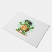 Dabbing Sea Turtle Animal Lover Save The Turtles T Fußmatte (Schrägansicht)