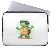 Dabbing Sea Turtle Animal Lover Save The Turtles T Laptopschutzhülle (Vorderseite)