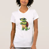 Dabbing Sea Turtle Animal Lover Save The Turtles ( T-Shirt (Vorderseite)