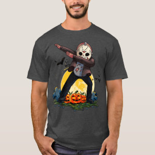 Dabbing Serienmörder Halloween T-Shirt
