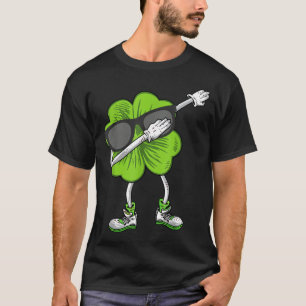 Dabbing Shamrock St. Patrick's Day Lustiger Irisch T-Shirt