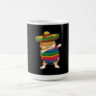 Dabbing shiba inu Hund Niedlicher Mexikanerhund Kaffeetasse