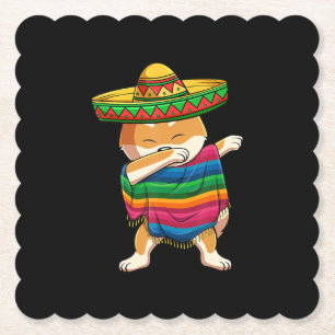 Dabbing shiba inu Hund Niedlicher Mexikanerhund Untersetzer