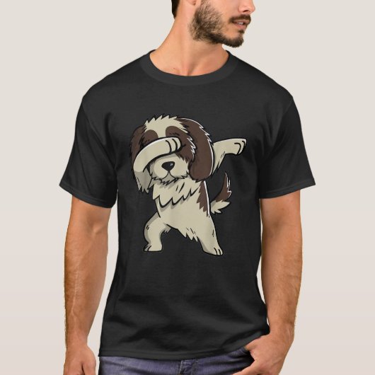 Dabbing Shih Tzu Kids Shih Tzu Youth Shirt (Vorderseite)