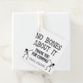 Dabbing Skeleton Halloween Geburtstag Danke Geschenkanhänger (Beispiel)