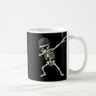 Dabbing Skeleton Pirate Halloween Kids Piratenflag Kaffeetasse