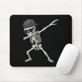 Dabbing Skeleton Pirate Halloween Kids Piratenflag Mousepad (Mit Mouse)