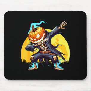 Dabbing-Skelett Kopfloser Kürbis Dab-Tanz Jungen H Mousepad