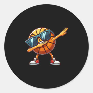 Dabbing Sketll Ll Kinder Jungen Männer Lustiger Sk Runder Aufkleber