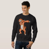 Dabbing Sloth 104 Sweatshirt (Vorne ganz)