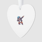 Dabbing Sloth T-Shirt Ornament (Vorderseite)