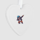 Dabbing Sloth T-Shirt Ornament (Vorderseite)