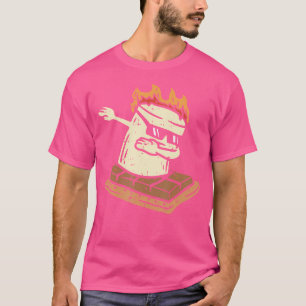 Dabbing Smore Marshmallow Niedlich Dab Dance Campi T-Shirt