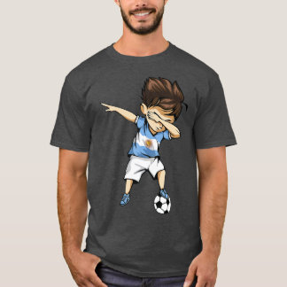 Dabbing Soccer Argentina Jersey - Argentinischer F T-Shirt